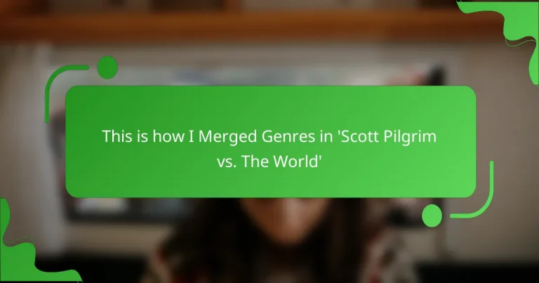 This is how I Merged Genres in ‘Scott Pilgrim vs. The World’